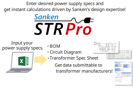 Sanken STR Pro automatically calculates optimal constants!