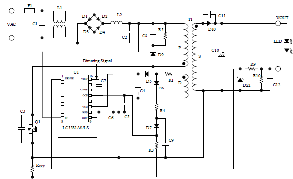 LC5581AS ｜Sanken Electric