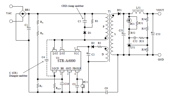 STR-A6061H ｜Sanken Electric